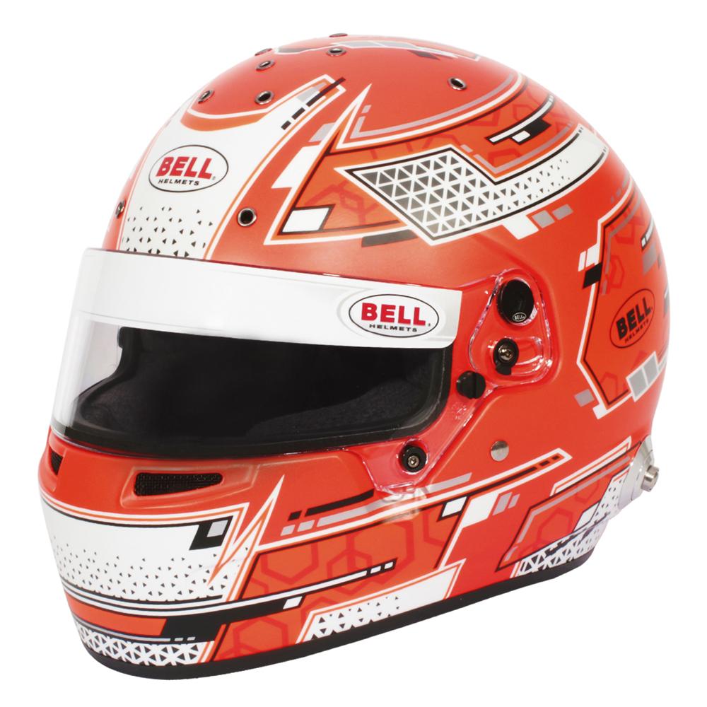 Bell RS7 Pro Helm Stamina Red - FIA-zugelassen