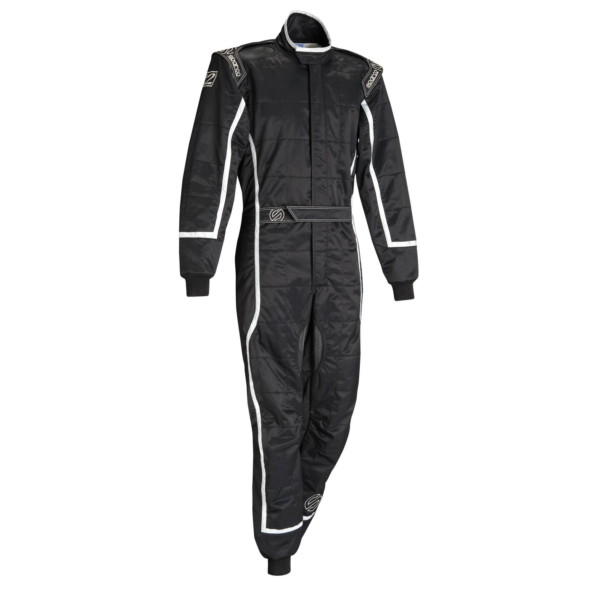 SPARCO ROOKIE K-3 KART RACING SUIT BLACK