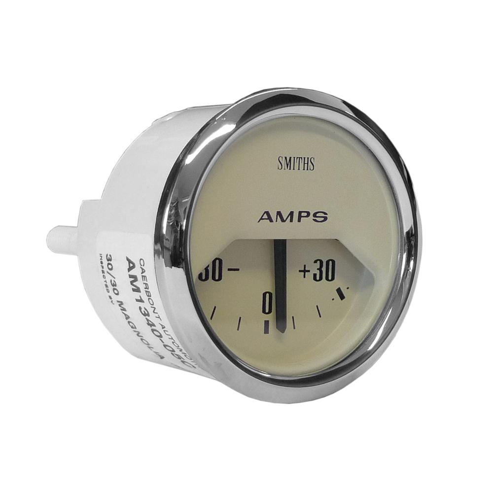 Smiths Classic Amperemeter 30-0-30 Magnoliengesicht AM1340-05C
