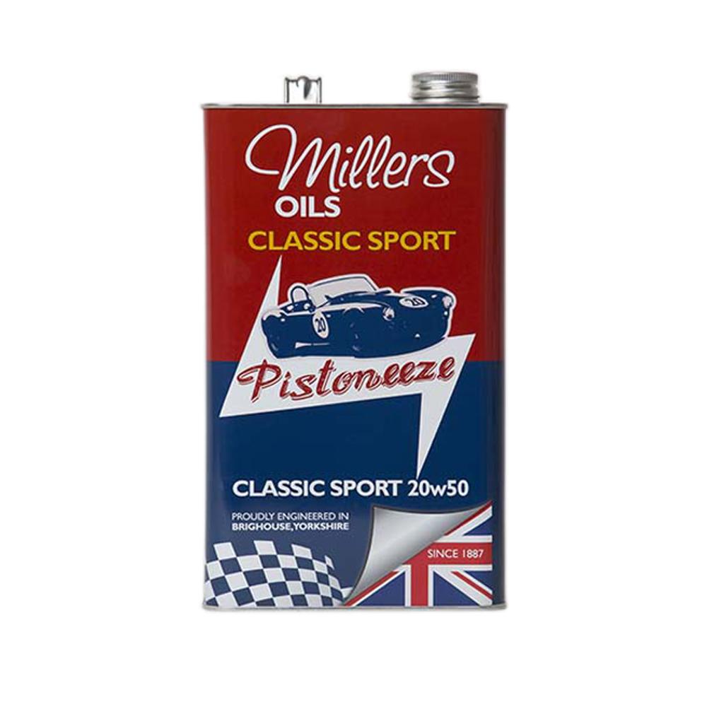 Millers Classic Sport 20W50 Semi Synthetic Oil (5 Liter)