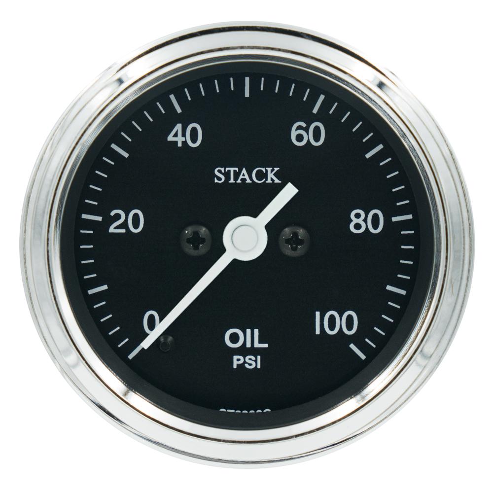 Stack Classic Öldruckmesser 0-100 Psi
