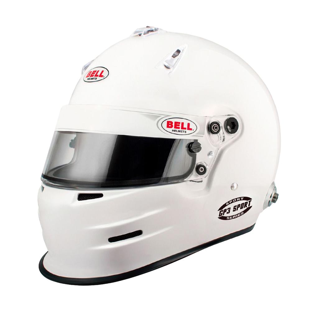 Bell GP3 Sport Weiß Integralhelm FIA 8859-2015 Genehmigt