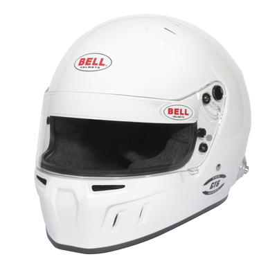 Bell GT6 Pro Weißer Integralhelm, FIA 8859-2024 zugelassen