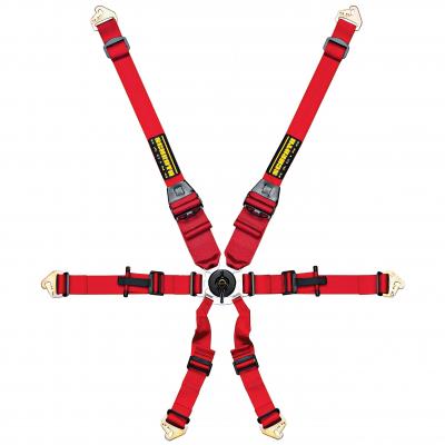 Schroth Profi II-6H Saloon Harness mit Flexi Belt HANS Verwenden Black