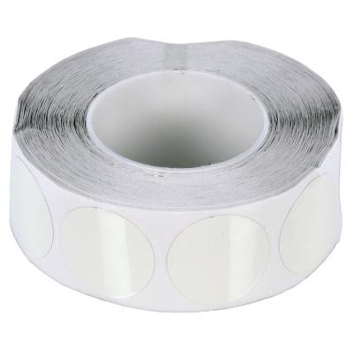 Selbstklebende weiße Folienbandscheiben – 45 mm Durchmesser