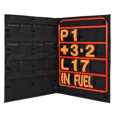 BG Racing Red Pit Board Kit - Standardgröße