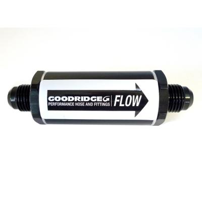 Goodridge Aluminiumöl / Kraftstofffilter mit -6JIC Threads