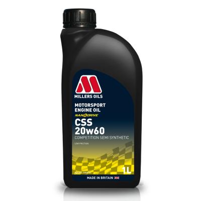 Millers 20W60 CSS teilsynthetisches Motoröl (1 Liter)