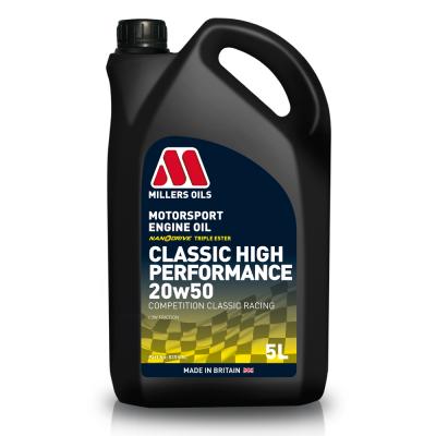 Millers Classic Sport High Performance 20W50NT vollsynthetisches Öl (5 Liter)