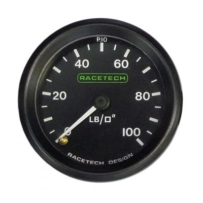 Racetech Öldruckmesser 0-100 PSI