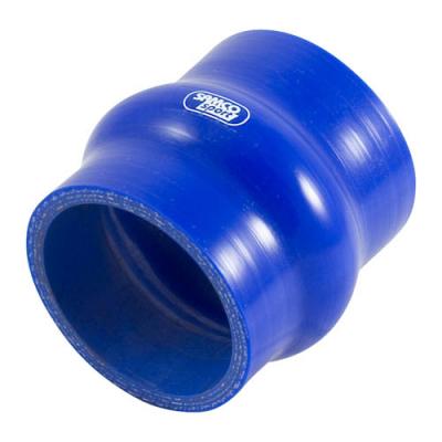Samco 80mm blauer gerader Buckel-Schlauch