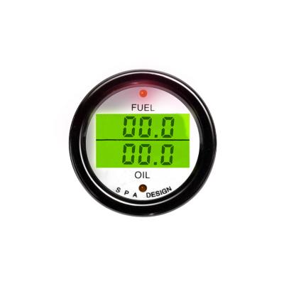 BADEKURORT Kraftstoffdruck-/Öltemperatur-Doppellehre