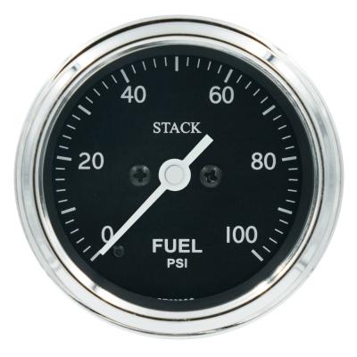 Stack Classic Kraftstoffdruckanzeige 0-100 Psi